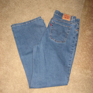 Womens LEVIS 512 Perfectly Slim Stretch Jeans 14